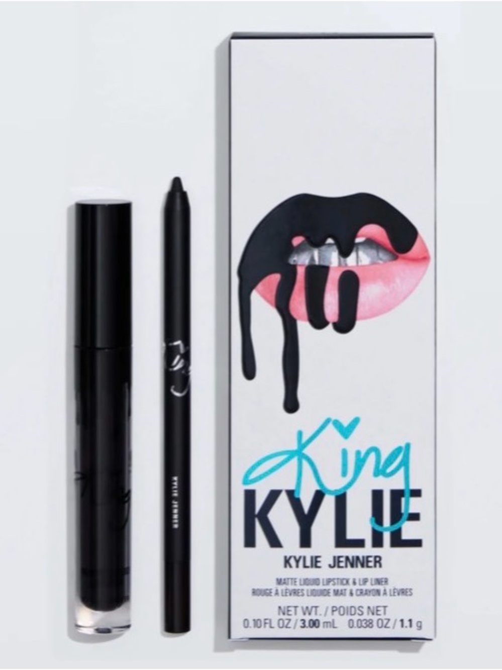 Kylie Cosmetics King Kylie Matte Liquid Lipstick & Lip Liner - Soft Pink